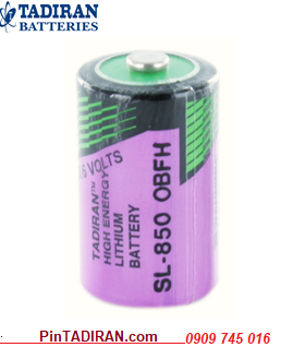 Tadiran SL-850; Pin nuôi nguồn PLC Tadiran SL-850 lithium 3.6v 1/2AA 1200mAh _Made in Israel